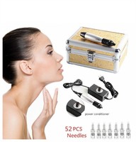 Electric Auto Microneedle Anti Aging Skin Therapy with 52pcs Needles Skin Care