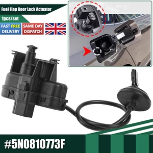 Fuel Flap Door Lock Actuator for VW Golf Scirocco Tiguan SKODA Superb 5N0810773F - Picture 1 of 8
