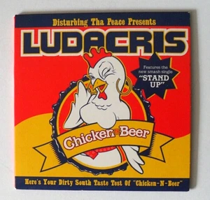 LUDACRIS CHICKEN N BEER FOR PROMOTIONAL USE ONLY 10-7-03 DTP FARMS DEF JAM CD - Picture 1 of 3