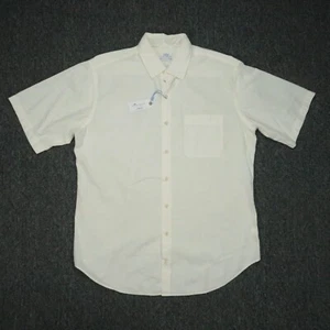 Peter Millar Shirt Men Large Off White Seaside Collection Garment Dyed Sport NWT - Picture 1 of 8