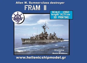 Allen M. Sumner-class destroyer DD 692 FRAM II - Picture 1 of 9