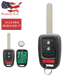 For 2014 2015 2016 2017 Honda CRV Car Key Fob Keyless Entry Remote MLBHLIK6-1T - Picture 1 of 6