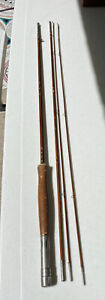 Vintage 4 Pc Split Bamboo Fly Fishing Rod ( 2 tips )