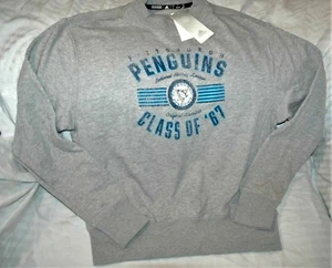 Pittsburgh Penguins throwback crew sweatshirt women's small Adidas NEW with tags - Picture 1 of 2