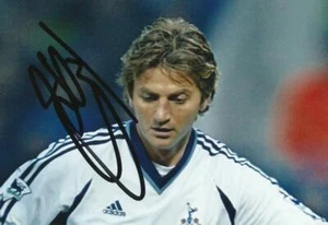 TOTTENHAM: TIM SHERWOOD SIGNED 6x4 ACTION PHOTO+COA - Picture 1 of 1