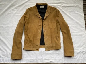 SAINT LAURENT PARIS by Hedi Slimane suede jacket blouson proto 44 /46/48 Xavier - Picture 1 of 24