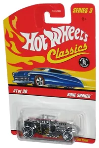 Hot Wheels Classics Serie 3 (2006) Silver Bone Shaker Auto Giocattolo #1/30 - Foto 1 di 1