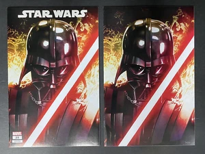 STAR WARS #25 MICO SUAYAN DARTH VADER TRADE & VIRGIN VARIANTE CONJUNTO EXCLUSIVO 2022 - Imagen 1 de 5