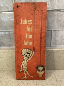 Jokes For The John 1961 1st Ed joke book Vintage Illustrated Adult Cult Retro - Picture 1 of 4