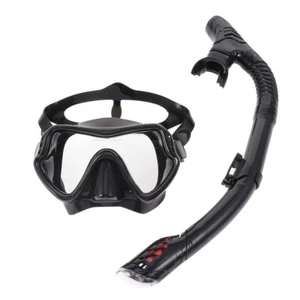 Diving Snorkel Set Diving Scuba Package Set Full Snorkel Anti-Fog Snorkel Set - Picture 1 of 12