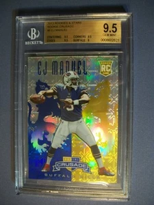 EJ MANUEL 2013 Panini Rookies & Stars Crusade #8 RC Bills BGS GEM MINT 9.5 - Picture 1 of 1