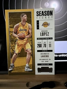 2017-18 Panini Contenders - Season Ticket #80 Brook Lopez - Bild 1 von 1
