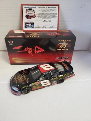 '03 Action Dale Earnhardt Jr Autographed #8 Budweiser/Staind 1/24 With COA - Image 1 of 4