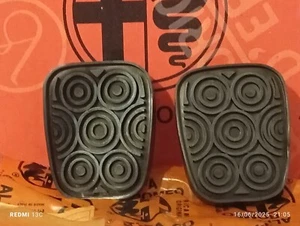 ALFA ROMEO SERIE 105 TT COPRIPEDALE FRENO FRIZIONE KIT 2pz 105004410701 - Imagen 1 de 4