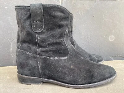 Isabel Marant Azul Marino CRISI Botín de Cuña Oculto Para Mujer Talla - EUR 40 | US 10 Foto 1 de 4