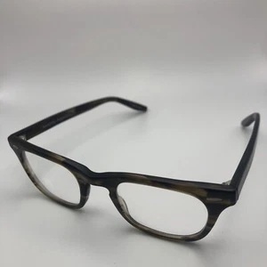 Authentic BARTON PERREIRA Unisex Square Eyeglass Frames "Dez" Brown Granite - Picture 1 of 7
