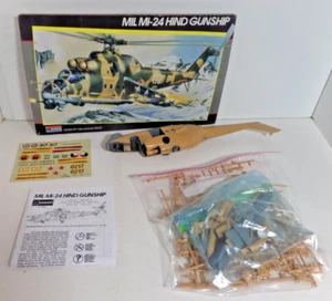 Helicóptero cañonero trasero Mil Mi-24 escala 1/48 monograma 5819 de colección - Imagen 1 de 3