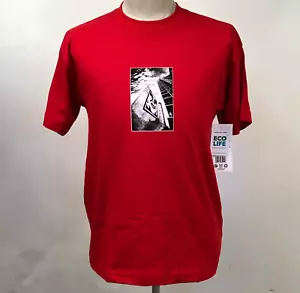 Obey Men's Sustainable T-Shirt San Diego Icon Red Size M NWT Andre - Picture 1 of 3