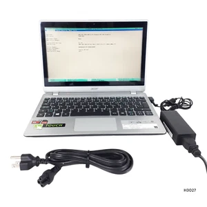 Acer Aspire V5-122P 11.6" TOUCH Laptop AMD A4-1250 NO HDD/OS BOOTS/BIOS H3027 - Picture 1 of 15