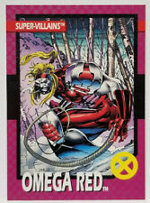 Omega Red 1992 Marvel Skybox Impel X-Men Super-Villains Base Card #60 Mint.