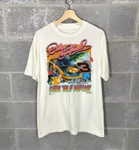 Vintage 90s Dale! Earnhardt Catch Nascar Racing T-Shirt, Dale! Earnhardt Shirt - Picture 1 of 3