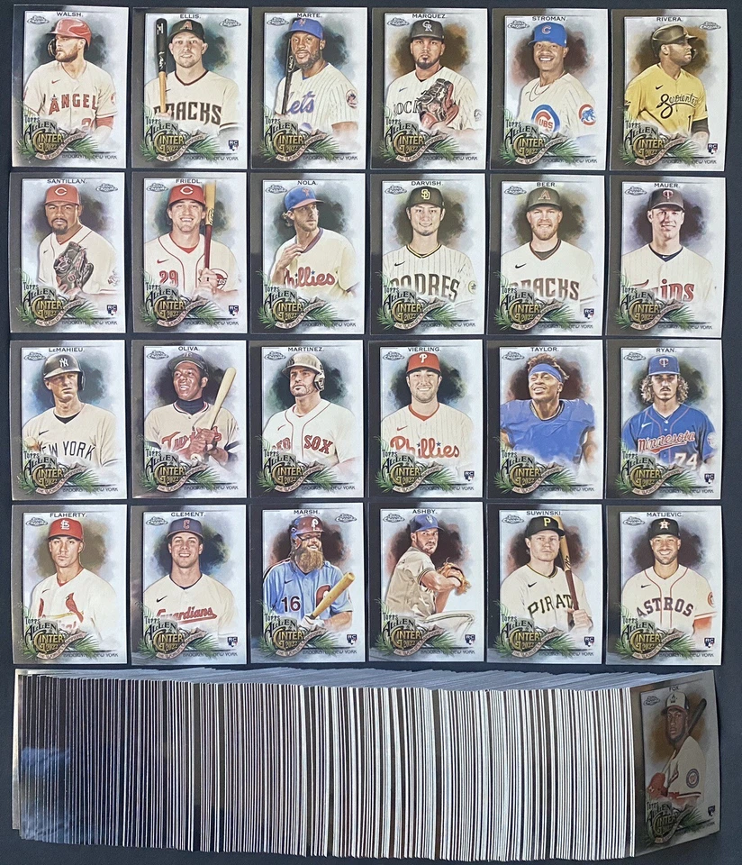 2022 Topps Allen & Ginter Chrome - #151-300 - Baseball Cards - Complete Your Set - Image 1 of 1