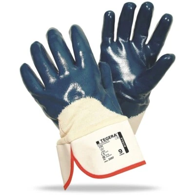 Tegera Arbeitshandschuhe Handschuhe Leder Gummi Winter Gefüttert Profi ab 2,90€ - Bild 1 von 4