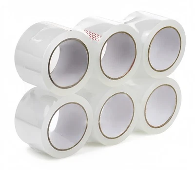 3-inch x 110-yard transparent packaging tape, with refill pack, carton sealing  - Image 1 of 4