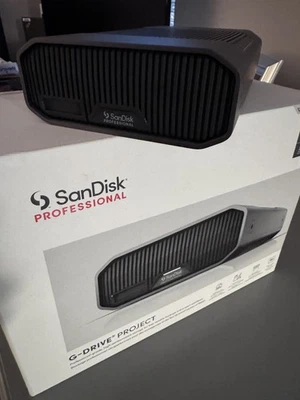 6TB SanDisk Professional G-DRIVE Project, Desktop HDD, Up to 250MB/s, Thunderbol - Image 1 of 2