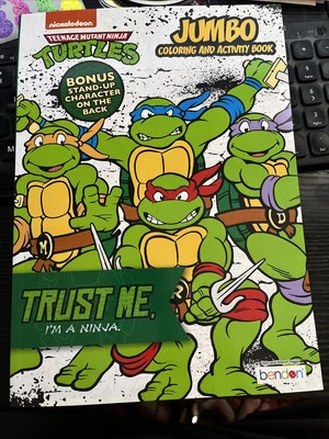 Nickelodeon Teenage Mutant Ninja Turtles Coloring & Activity Book – 64 Pages - Image 1 of 2