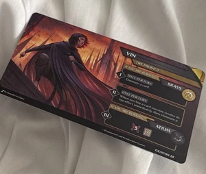 2024 Gencon Exclusive Mistborn Deck Building Game Alternate Art Vin Promo - Picture 1 of 1