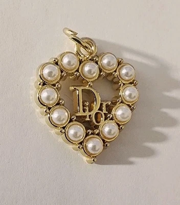 1Pcs Rare Dior Vintage Buttons and Zipper Pulls Metal  19mm  - Image 1 of 2