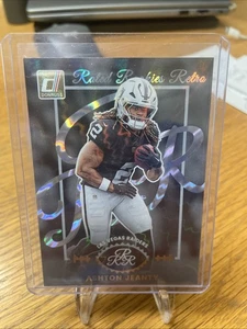 Donrus Elite Ashton Jeanty 2025 clasificación novato retro #10 Raiders - Imagen 1 de 2