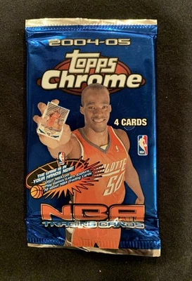 2004-05 NBA Topps Chrome Sealed Pack - Possible LeBron Kobe Refractor🔥 - Image 1 of 2