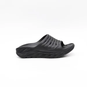 Hoka Womens Slides Black Size UK 7 Rubber Sandals - Picture 1 of 8