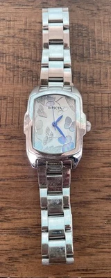 Invicta Lupah Quartz Womens Watch Mother  Pearl Special Edition Butterfly MH JD - Image 1 of 4