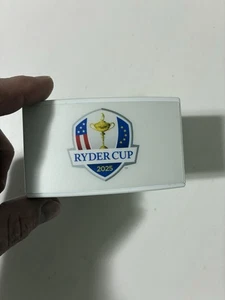 2025 Ryder Cup Closing Ceremony Microphone Flag Rare Game Used - Picture 1 of 7