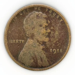 1911 Lincoln Wheat Cent BN • Good Early Date Issue - Bild 1 von 2