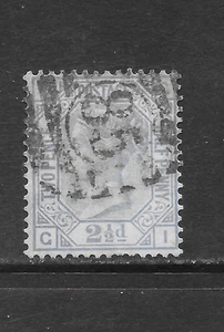 GRAN BRETAGNA SCOTT 82 USATO FINE - 1881 2,5p EMISSIONE ULTRA - REGINA VITTORIA (B) - Foto 1 di 2