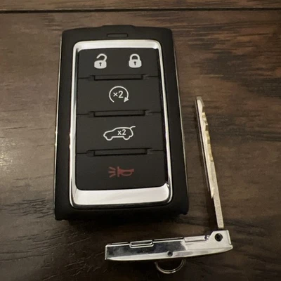 OEM JEEP WAGONEER Smart Key Fob 5 Button 2BAHT-KFW1 (68576197AC) NiCE - Image 1 of 4