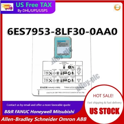 New Siemens 6ES7953-8LF30-0AA0 6ES7 953-8LF30-0AA0  SIMATIC S7 Micro Memory Card - Image 1 of 4