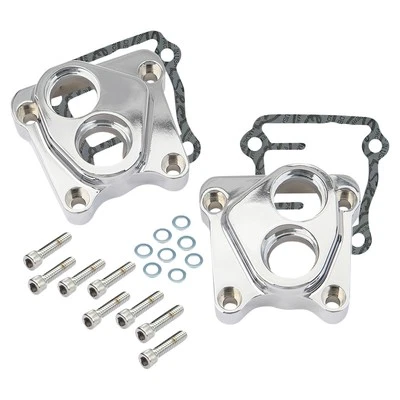 1999 Harley Davidson FLHR Road King S and S Cycle BILLET TAPPET COVERS TC - Image 1 of 2