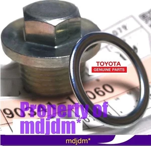 "SAMEDAY SHIPMENT" Hola Made in Japan by Toyota Plug w/oem Gasket 90341-18060 - Picture 1 of 4