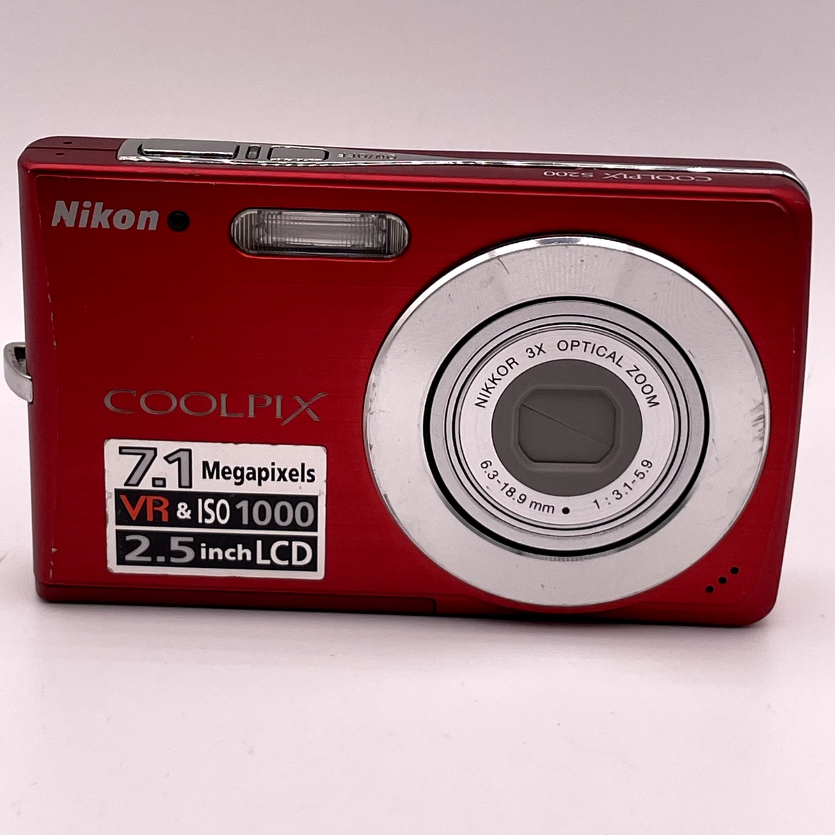 ジャンク品 Canon PowerShot S200 レッド Canon PowerShot S200 Digital Cameras for sale - eBay