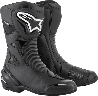 Alpinestars SMX-S Motorcycle Riding Boots Black US 13.5 / EU 49 Foto 1 de 3