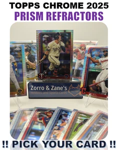 2025 Topps Chrome PRISM REFRACTORS - PICK YOUR CARD!  Alle Optionen sind PRISMS! - Bild 1 von 27