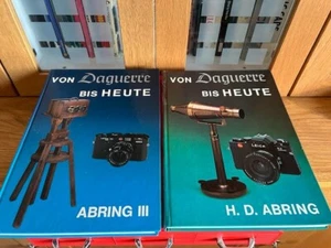 VON DAGUERRE BIS HEUTE Through The Collection Of H.D. ABRING Books x2 - Picture 1 of 5