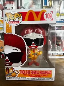 Funko Pop! Ad Icons "Rock Out Ronald McDonald" #109 Vinyl Figure - Picture 1 of 5