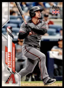 2020 Topps UK Edition #7 Eduardo Escobar Arizona Diamondbacks - Picture 1 of 2