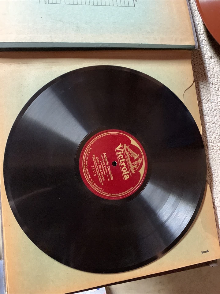 Elman String Quartet  Andante Cantabile 74575 Victrola - Image 1 of 4